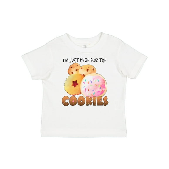 Inktastic I'm Just Here for the Cookies Boys or Girls Baby T-Shirt