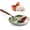 Gradient Green, variant on Ceramic Spoon Rest, Kitchen Spoon Holder for Stove Top, Cooking Utensil Rest - Modern Farmhouse Kitchen Decor Large Utensil Holder for Ladles Tongs Spatula - Gray