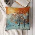 thumbnail image 3 of SHANXI Throw Pillow Covers Landscape Cushion Cover Soft Pillow Cases for Home Sofa Bed Chair Car Office Decorative 12x12in, 3 of 5