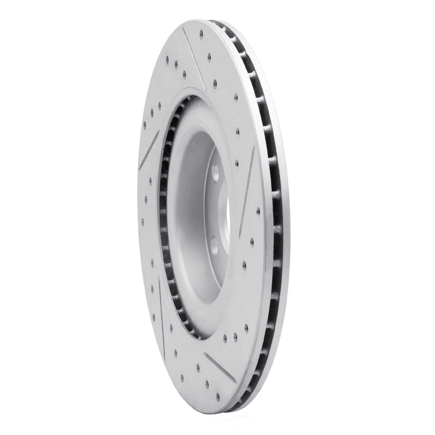 Dynamic Friction Company 830-27052L DFC Geoperformance Rotor - Drilled and Slotted