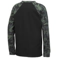 thumbnail image 4 of Youth Colosseum Black/Camo Illinois Fighting Illini OHT Military Appreciation Raglan Long Sleeve T-Shirt, 4 of 4
