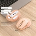 thumbnail image 3 of X7 Wireless Mouse 4000DPI 2.4GHz Wireless Mouse Ergonomic Gaming Mouse Silent Click Cordless Mice High Precision Rechargeable Mice Portable Mouse For PC Laptop Computer grey, 3 of 5