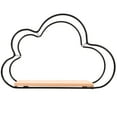 thumbnail image 2 of Miangastore Cloud Shaped Floating Wall Shelf Modern Storage Rack For Home Decor For Organizing Items Living Bedroom Office, 2 of 8