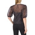 thumbnail image 2 of CeCe womens  Regular Fit Top, XL, Black, 2 of 3
