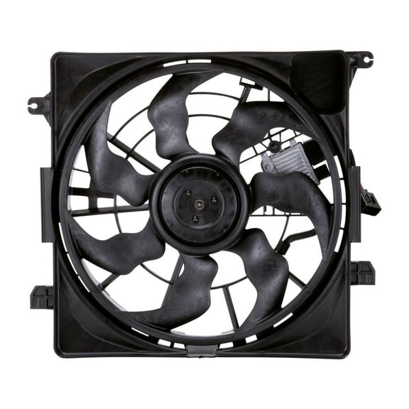 TYC 623970 Cooling Fan Assembly Replacement for HYUNDAI TUCSON KIA SPORTAGE