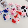 thumbnail image 7 of 3D Cute for iPhone 13 Case Plush Furry Fuzzy for Women Fuzzy Fluffy Cartoon Cow Fur Hair Girly Protection Cover for iPhone 13 Phone Case Black, 7 of 7