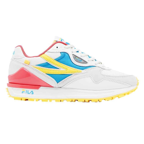 Tenis Fila Valado 2 Mujer Casuales Cómodos Coloridos Ligeros blanco 23.5 Fila 147149