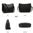 thumbnail image 5 of SENDEFN Small Shoulder Handbags for Women Waterproof Purse Soft Leather Crossbody Bags with Removable Shoulder Straps, 5 of 6