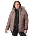 thumbnail image 2 of Free Country Women's Plus Size Unstoppable II Poly Air Touch Jacket Mocha 1X, 2 of 6