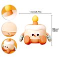 thumbnail image 3 of Brillo ajustable de la forma de la torta del apagado automático del temporizador de la luz nocturna del cuarto de niños del bebé, 3 of 8