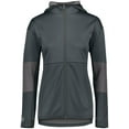 thumbnail image 3 of Holloway Sportswear XL Womens Sof-Stretch Jacket Graphite/Carbon 229737, 3 of 5
