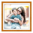 thumbnail image 4 of 15x15 Frame Honey Pecan With White Picture Mat For 15x15 Photo - Honey Pecan 18x18 Frame To Display, 4 of 8