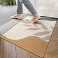 thumbnail image 4 of Brown Boho Plant Pattern Door Rugs,Washable Non Slip Door Mats Indoor,Decorative Door Mats,Entry Mat Indoor for Entrance,Bedroom,Kitchen,Bathroom,17"x30", 4 of 6