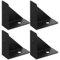 thumbnail image 4 of 4pcs Angle Brackets Metal Corner Brace Bed Supports Replacement Brackets, 4 of 8