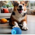 thumbnail image 2 of HUGFEGWE Vibrating Ball for Dogs, Interactive Dog Toy Ball with Motion Activated LED Light (Blue, A) AZ824-13735, 2 of 7
