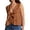 Brown, variant on Women's French Bow Embroidery Hollow Out Tie Detail Camisole Top for Summer Stylish and Comfortable Womens Tank Tops for Daily Wear Yellow,S
