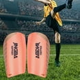 thumbnail image 1 of Professional Soccer Shin Guards Football Tibia Pads Knee Support Collision Avoidance Adult Kids Teenagers - Orange S, 1 of 9