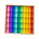 thumbnail image 3 of Juego de apilamiento, regalo ideal, aprende colores, juego de bloques de construcción suaves para niños, arcoíris 50 pcs, 3 of 9