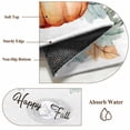thumbnail image 6 of 5'x7' Area Rugs for Living Room Bedroom, Fall Pumpkins Washable Rug Carpet Runner Indoor Outdoor, Thanksgiving Country Maple Leaf Plant Non Slip Floor Mats Area Rug for Kitchen, Nursery, 6 of 8
