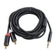 thumbnail image 2 of Cable divisor RCA a Y de 3,5 mm para amplificador de cine en casa y altavoz. 3M, 2 of 8