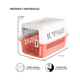 thumbnail image 5 of Jaula Transportadora Mascotas Rectangular Lab.G Rosa Blanco, 5 of 5