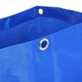 thumbnail image 3 of Raindrops Janitorial Cleaning Supplies Blue Canvas Cleaning Cart Bag For Housekeepers 1Pack, 3 of 6
