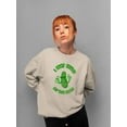 thumbnail image 2 of I Want Pickles, Not Your Opinion Sweatshirt Women's -SmartPrintsInk Designs, 2 of 4