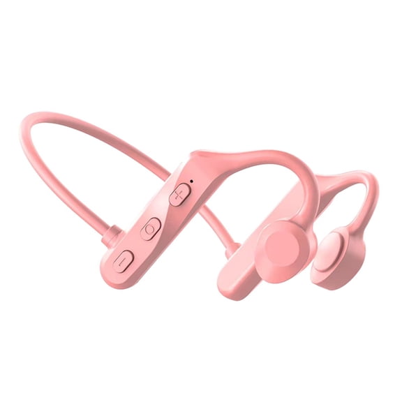K69 Bone Conduction Headset Wireless Bluetooth Headset 5.0 Feeling 2022 Headband Kids Earbuds Wireless Headphones for Girls with Microphone with 2 in A Pa Wireless Earbuds under 100 One Less Case