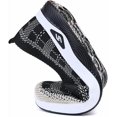 thumbnail image 2 of Women's Woven Orthopedic Breathable Soft Shoes,Slip-on Comfortwear Lightweight Anti-Skid Sneakers, Slip on Sneakers Wide Width, 2 of 6