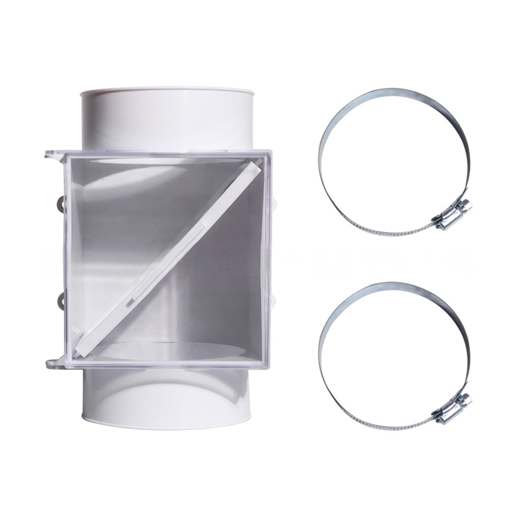 Plastic Dryer Channel Particle Collector 4 Foot Fire Risk Reduction Improves Ventilation