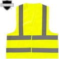 thumbnail image 2 of Shield Safety Vest, Reflective Vest, Fluorescent Yellow, 5X-Large, 25 Pack, 2 of 2