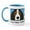 White/Blue Inside, variant on CafePress - Anime Treeing Walker Coonhound Mug - 11 oz Ceramic Mug - Novelty Coffee Tea Cup