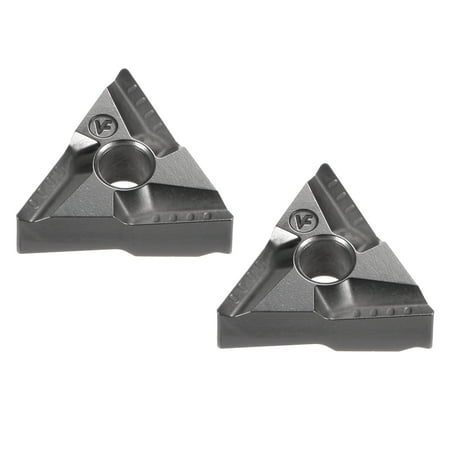 

Uxcell Carbide Turning Inserts TNMG160404L-VF NZ1001 CNC Lathe Indexable K21/M30 2Pack
