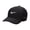 BLACK | WHITE, variant on Structured Swoosh Cap SM | MD White | Black