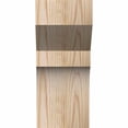 thumbnail image 2 of 6"W x 6"D x 14"H Monterey Rough Sawn Corbel, Douglas Fir, 2 of 9