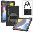 thumbnail image 3 of Funda protectora para iPad cubierta completa de PC de silicona de 10,2 pulgadas adecuada para tableta Apple, funda para iPad 9, ranura para bolígrafo, 3 of 5