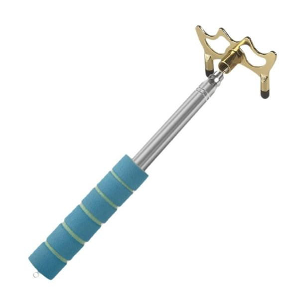 Taco de billar telescópico, soporte para tacos de billar, Soporte ajustable, palo de puente de billar para principiantes, entrenamiento de competición Cabeza de puente baja