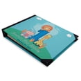 thumbnail image 1 of Darling Souvenir Blue Forest Animals Personalized Birthday PartyGuestBookHardboundGuestSign-InBookGuestRegistryGuestbook-9 x 12 Inches, 1 of 4