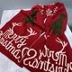 thumbnail image 1 of 190x35CM Christmas Knitted Scarf Autumn Winter Fashion Warm Woolen Scarf Women Double-Sided Scarves Shawls Wrap Christmas Gifts, 1 of 4