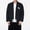 Black, variant on Standing Collar Cotton & Linen Chinese Long Sleeve Kungfu Cloth Mens Shirt, Green
