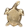 thumbnail image 2 of Brass World Big Brass Tortoise for Good Luck Showpiece Turtle Kachua Tortoise for Shree Yantra Feng Shui Vastu Long Life Career and Luck 8.5 Inches, 2 of 4