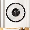 thumbnail image 4 of Reloj de Pared de 11,8 Pulgadas Elegante Reloj Colgante Decorativo Acrílico con Pilas Que No Hace Tictac para Oficina Dormitorio Tienda Escala Soledad Reloj de pared colgante, 4 of 6
