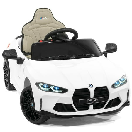 BMW M4 12V Kids Ride-On Car with R/C Parental Remote