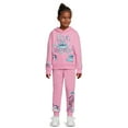 thumbnail image 2 of Lilo and Stitch Girls Graphic Hoodie and Jogger Outfit Set, 2-Piece, Sizes 4-16, 2 of 5
