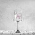 thumbnail image 6 of JoyJolt Meadow Butterfly Collection European Crystal Stemmed Red Wine Glass - Set of 2, 6 of 9