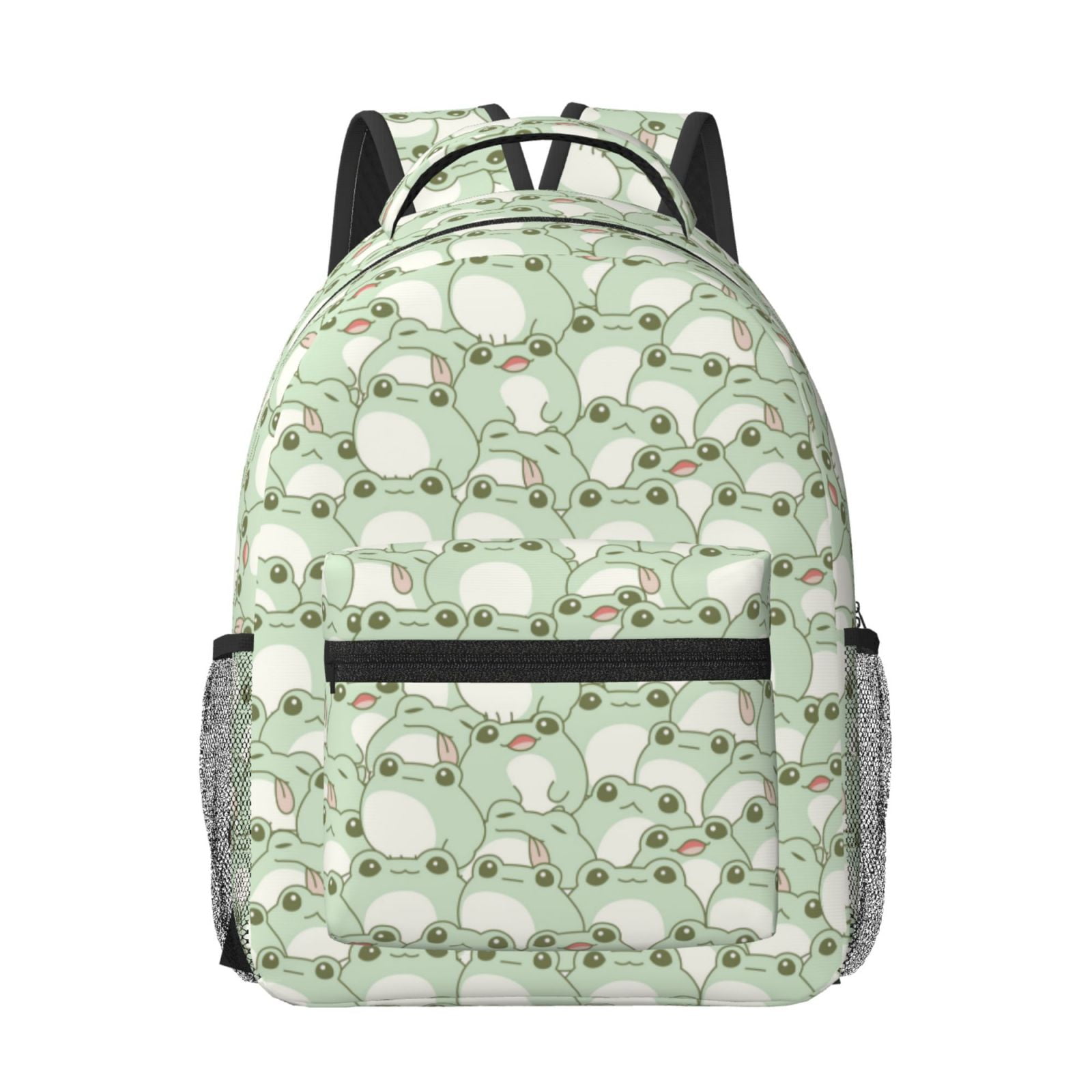 Goofa Ribbon Bow Pattern Comfortable Student Backpack