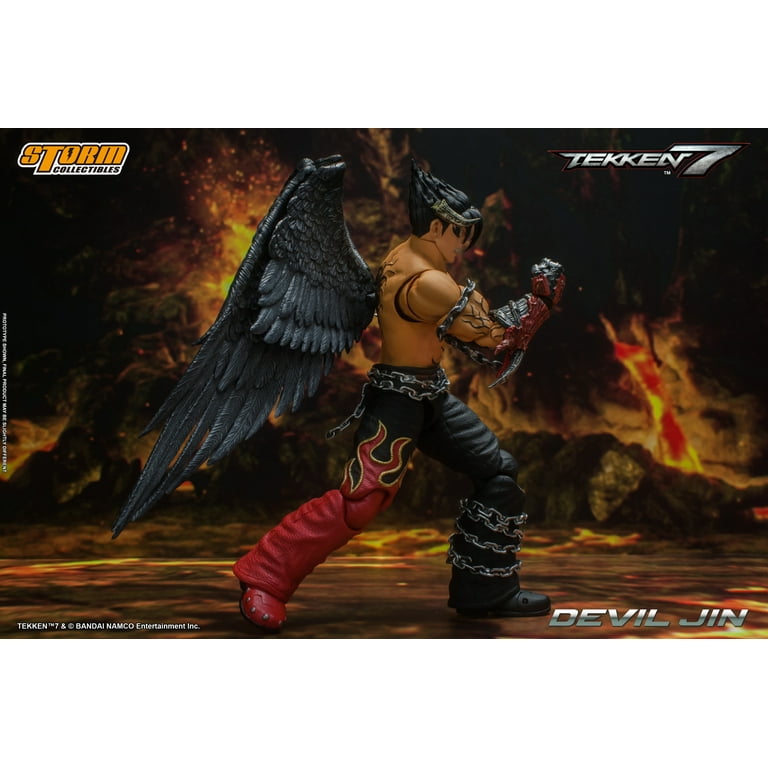 Storm Collectibles Devil Jin Figure, 1/12 Scale, Articulated
