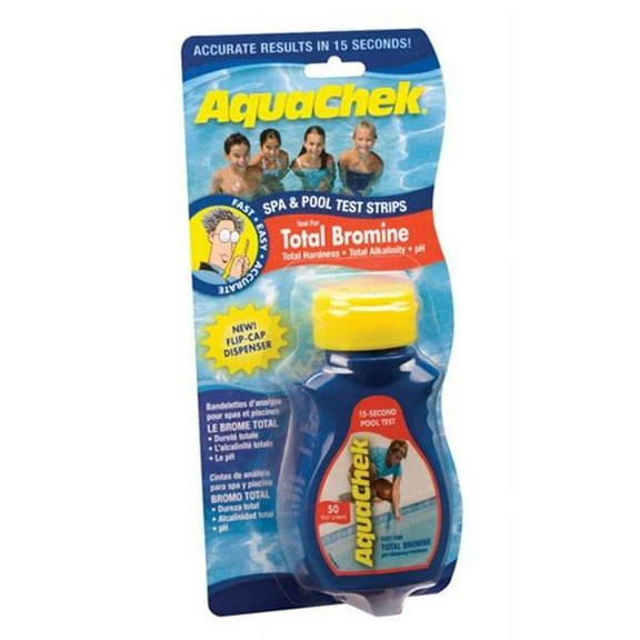 Hach A AquaChek Red 4 In 1 Bromine Test Strips