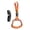 Orange, variant on 2 In 1 Adjustable Car Assist Grab Handle," Dual-Purpose Overhead Ceiling & Headrest Mount Support Strap, For Elderly Pregnant Disabled Passenger(Black)
