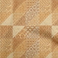 thumbnail image 1 of oneOone Viscose Chiffon Mustard Yellow Fabric Mix Block Pattern Dress Material Fabric Print Fabric By The Yard 42 Inch Wide, 1 of 4